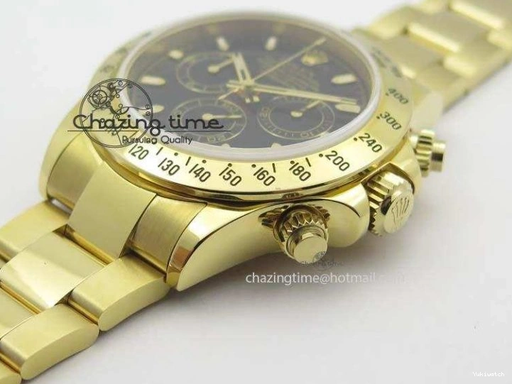 A7750 Dial 116523 Edition Bracelet Black Best On JF Daytona YG YG 0513